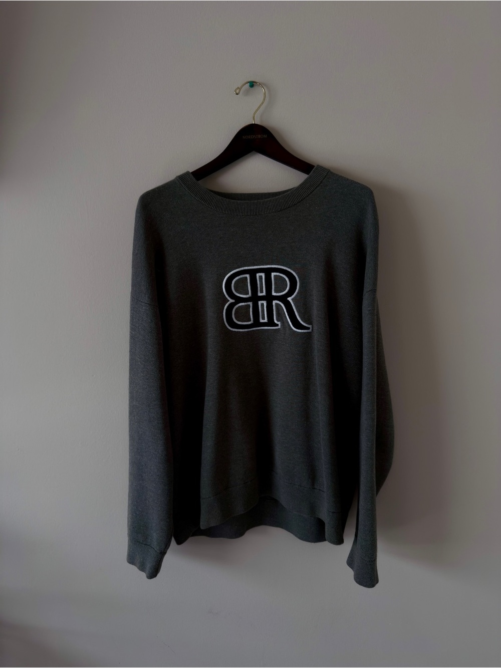 Banana Republic Green Logo Sweatshirt